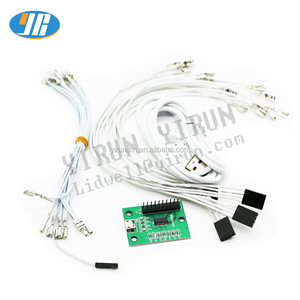 Xinmoterk Encoder <strong>Arcade</strong> Game 2 in 1 <strong>Controller</strong> Board Support <strong>Raspberry</strong> <strong>Pi</strong> USB Encoder with Cable - Product Image 4