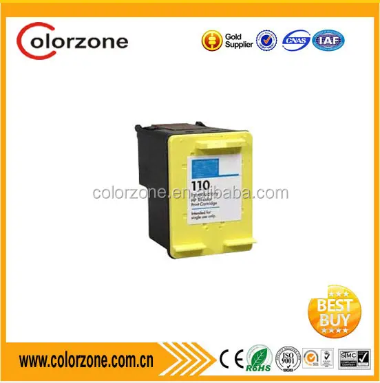 HP110 Hp 110 110xl CB304A Kartrid Tinta Warna Kompatibel dengan Sertifikat ISO,CE,ROHS