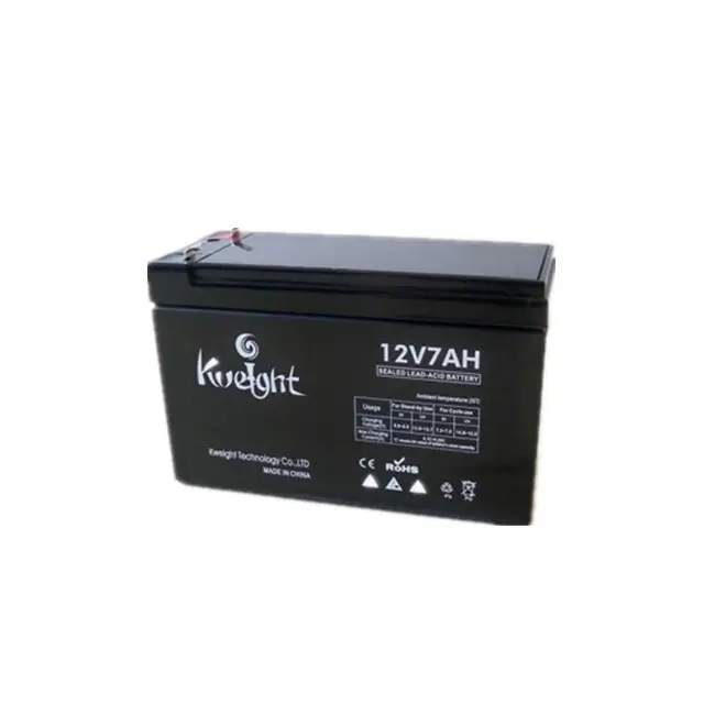 Acumulador de ácido de plomo sellado, 12v, 7,2 amp, batería AGM, 12V, 7.2AH