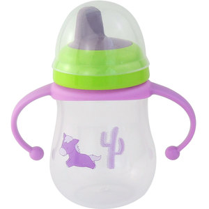 Fabrika BPA ücretsiz bebek TPE meme PP eğitim fincanı/su şişesi - Product Image 5