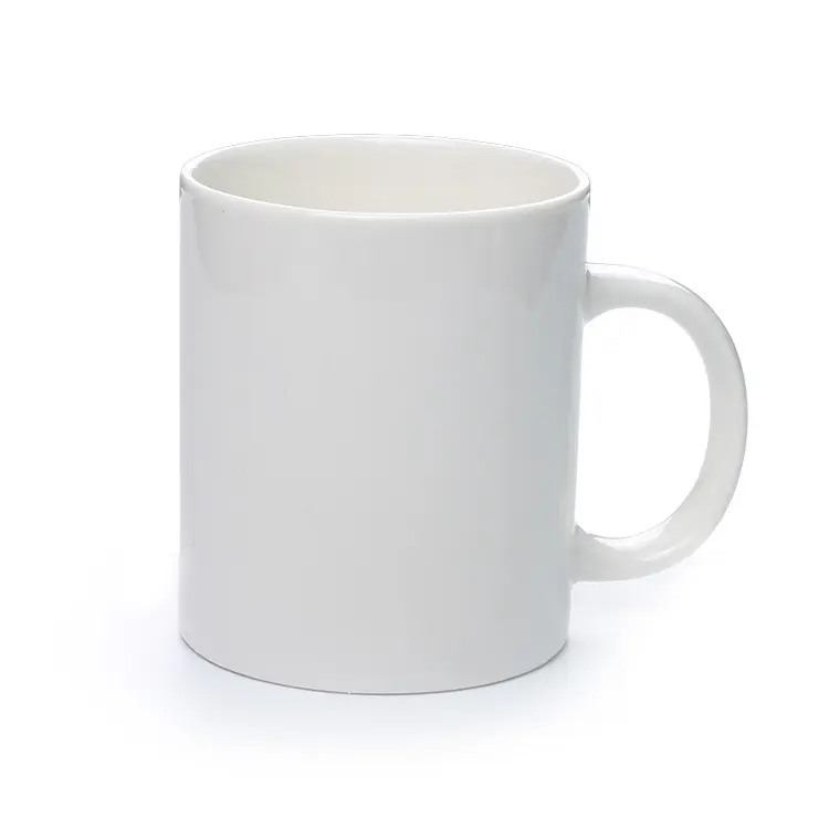 Personalised Custom Enamel Mugs White Coffee Mug Ceramic Tea Cup With Your Photo Text Logo Printed Brief Style Drinkware