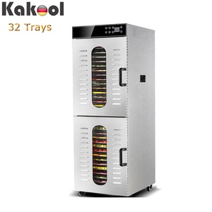 Tốt Nhất Thép Không Gỉ Thịt Bò Khô Nhà Sản Xuất Lớn Thương Mại Thực Phẩm Dehydrator 32-Khay Điện Máy Sấy Thực Phẩm 24-Giờ Hẹn Giờ - Product Image 1