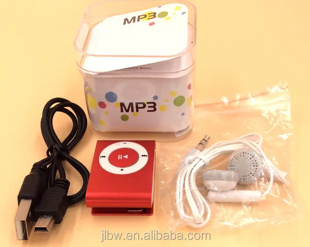 Menghibur hiburan MP3 Mini MP3 player Klip MP3 player
