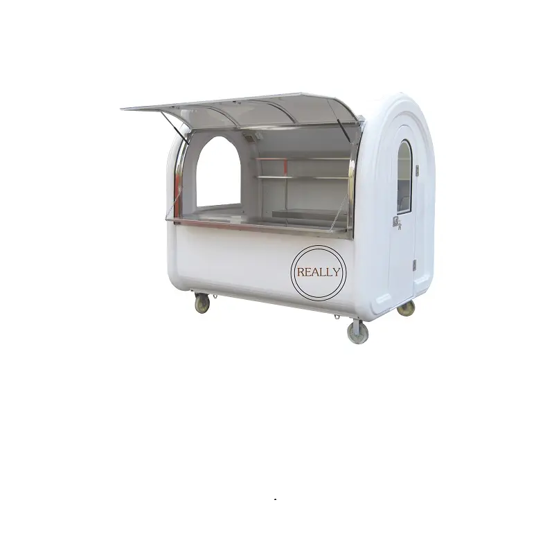 RE-220D de pan al vapor, gachas, leche, sopa, carrito de alimentos, OEM