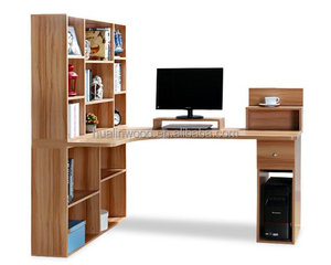 New Style <strong>Computer</strong> <strong>Table</strong> with Study <strong>Table</strong> with Bookshelf - Product Image 1