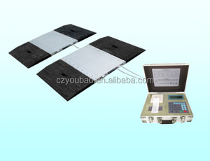 Yubo pesador portátil para eixo sem fio, série k com fio, portátil, escalas de carga para rodas - Product Image 6