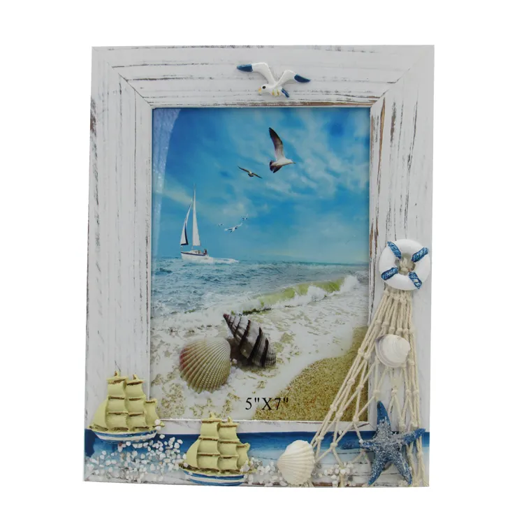 Tourist souvenir gift photo frame sea view picture frame