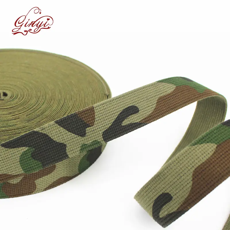 Correia de cinto de nylon de camuflagem 2 polegadas, correia para cinto, 50mm