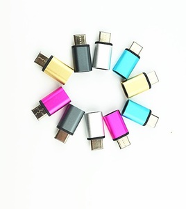 Micro USB 3.1 适配器男性到 USB Type C 女性适配器数据同步充电适配器 - Product Image 2