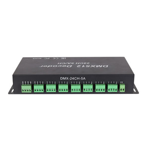 DMX512 Decoder Wireless XLR <strong>DMX</strong> <strong>Controller</strong> <strong>Dmx</strong> 512 Rgb <strong>Led</strong> <strong>Controller</strong> DC12v-24V 24CH*5A