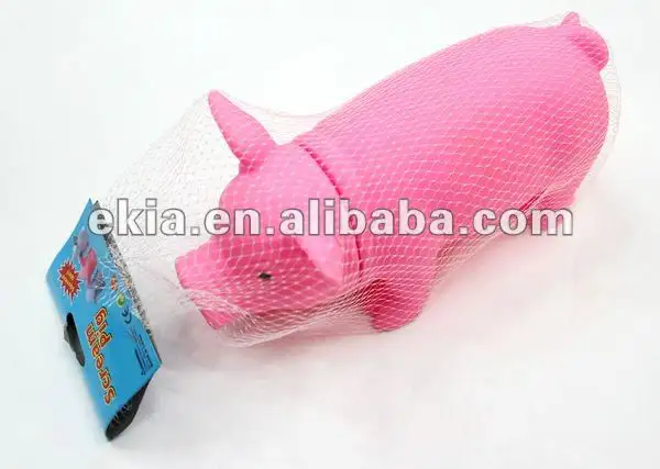 Shrilling pig toy