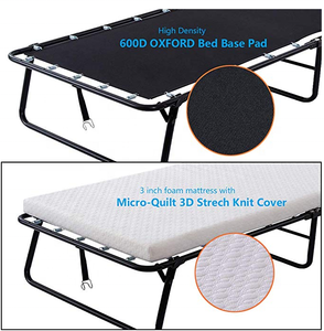 最好的价格折叠旅行 trundle 床与床垫 - Product Image 5