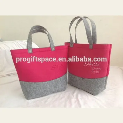 Fornitori di alibaba cina la migliore vendita di nuovi prodotti eco friendly borsa resistente in feltro 2024 la borsa più popolare made in china