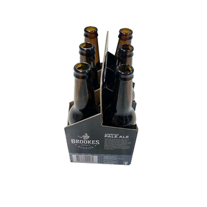 强大的瓦楞定制印刷葡萄酒玻璃包装纸礼品盒六包啤酒纸箱与句柄