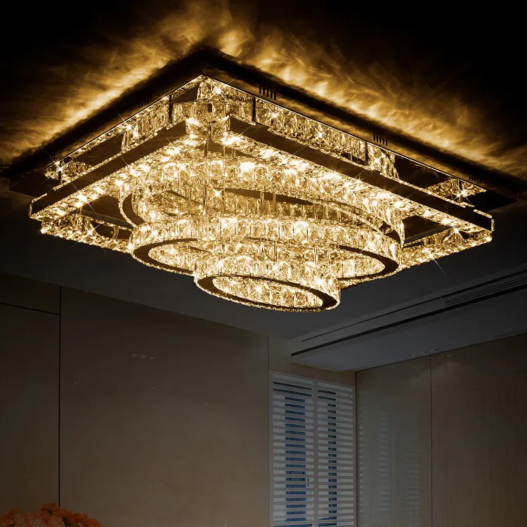 modern crystal lighting Crystal Lighting Fixtures Cristal Dinning Decorative ceiling lamp