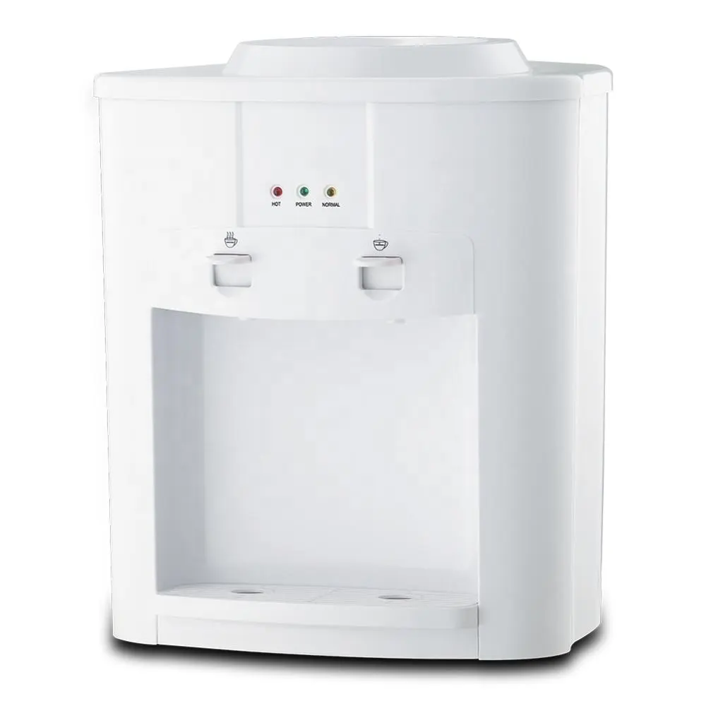 Mini refrigerador eletrônico para casa, escritório, quente e frio, mais barato, água potável, dispensador de plástico, desktop, 220 420
