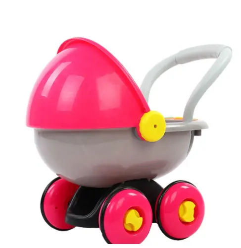 Nieuwe kinderen supermarkt winkelwagentje baby play mini speelgoed winkelwagen kinderen hand lopen winkelwagen