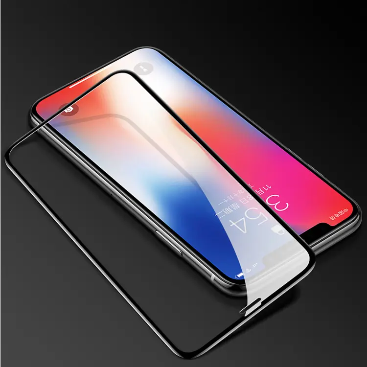 Joyroom nuevo protector de pantalla de vidrio templado para iphone X XS X XR XS.