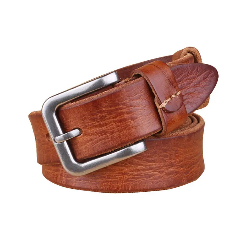 Mens Casual Jean Italian Leather Designer Belts