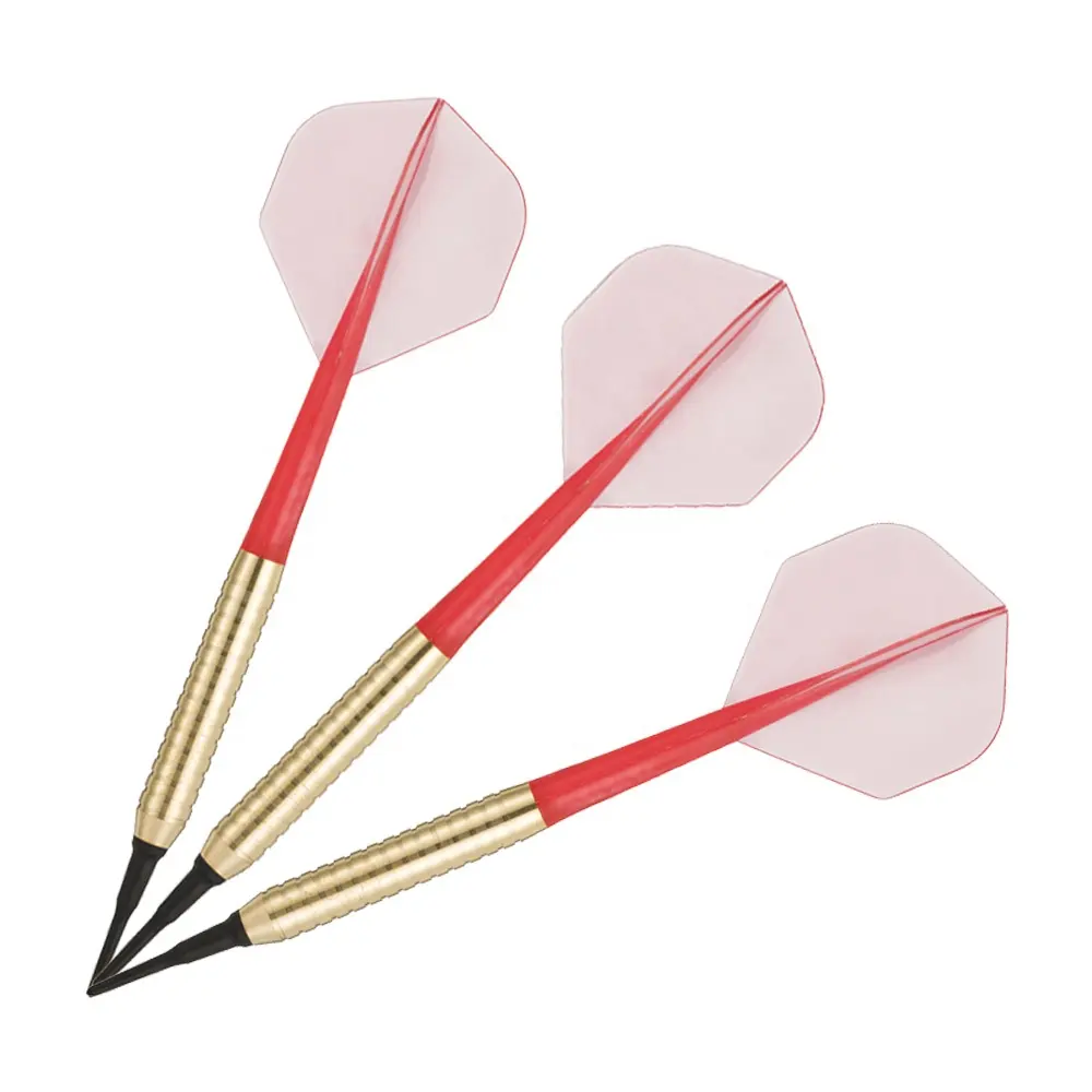 Cheap darts 16.5g Soft Tip Brass darts with Colorful Flights for Electric Dart Board