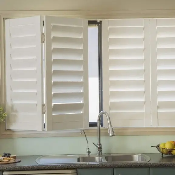 มาตรฐานPVC Plantation Shutters/ผ้าม่าน