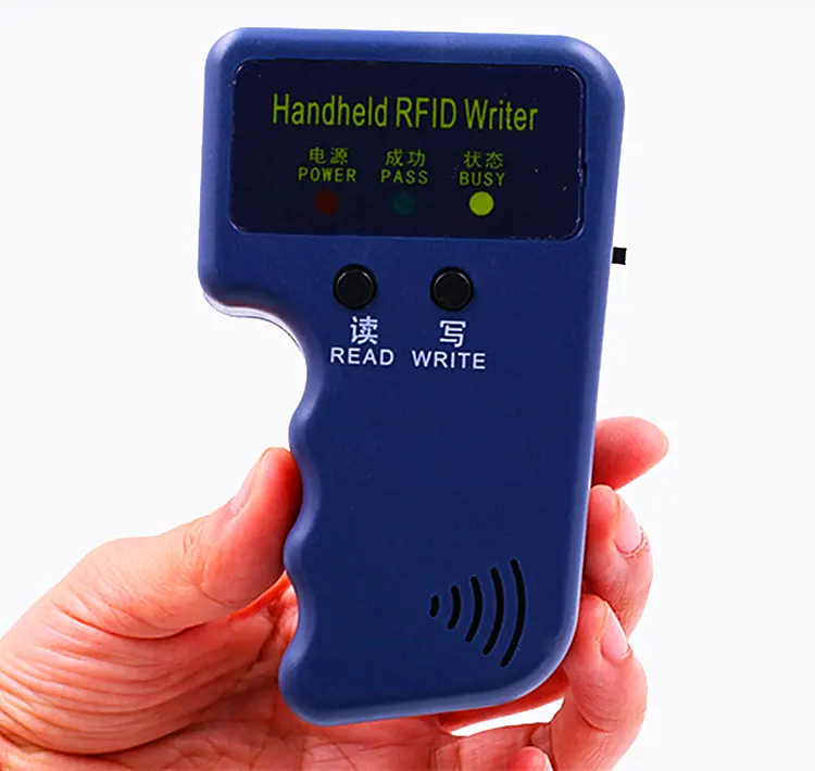 Fabriek prijs 125 khz LF handheld rfid reader/writer