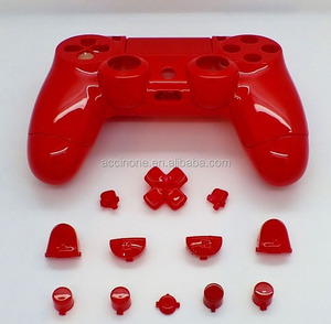 Glanz Glatt Benutzerdefinierte Ersatz Voller Gehäuse Shell-fall-abdeckung Mod Kit mit tasten Für PS4 Playstation Controller - Product Image 3