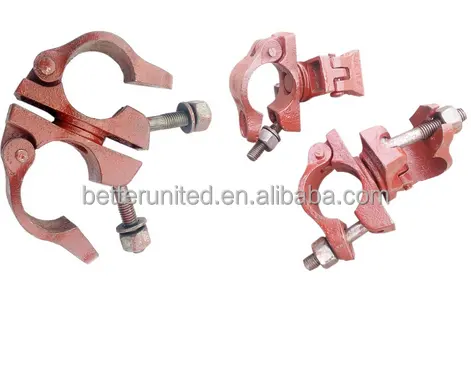 Kualitas Tahan Lama Ditempa Scaffolding Swivel Coupler Cast Iron Scaffolding Clamp