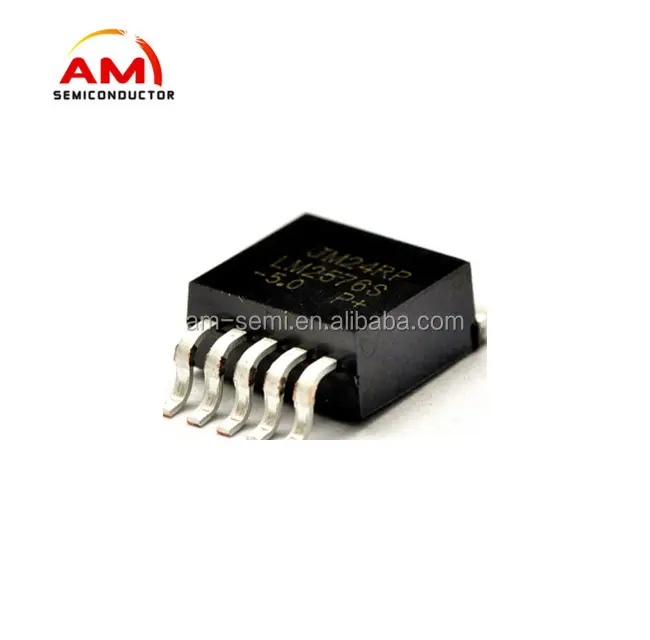 IC ชิปวงจรรวม LM2576S-5.0 TO-263-5,ตัวควบคุม SMD IC 5V เรกูเลเตอร์ใหม่ของแท้