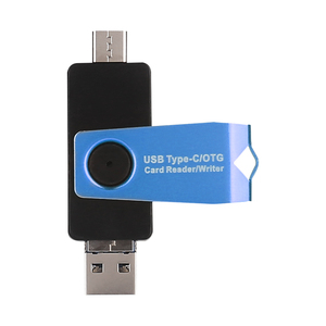 SD/Micro 卡读卡器，USB Type C 微型 USB OTG 适配器和 USB 3.0 便携式存储卡读卡器 - Product Image 3