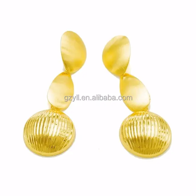 Gouden jhumka oorbellen ontwerp met prijs stijlvolle oorbellen jonge leafs meisjes nieuwste mode oorbellen