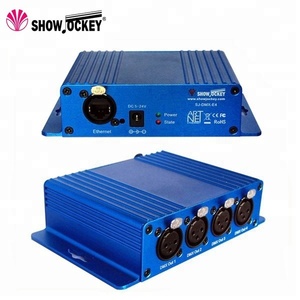 LED ДАЛИ затемняя контроллер, интерфейс Ethernet Artnet-DMX512 коробка - Product Image 1