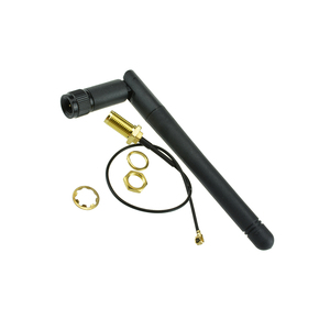 11 סנטימטר 2.4G אלחוטי אנטנת מקל 2dB 2.5dB רווח עבור NRF24L01 הרשות CC2500 מודול 20cm IPX מתאם כבל