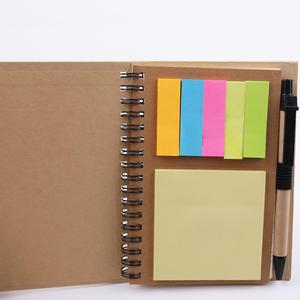 Bloc de notas en espiral con bolígrafo personalizado, bonito Bloc de notas adhesivo, Bloc de notas con impresión - Product Image 3