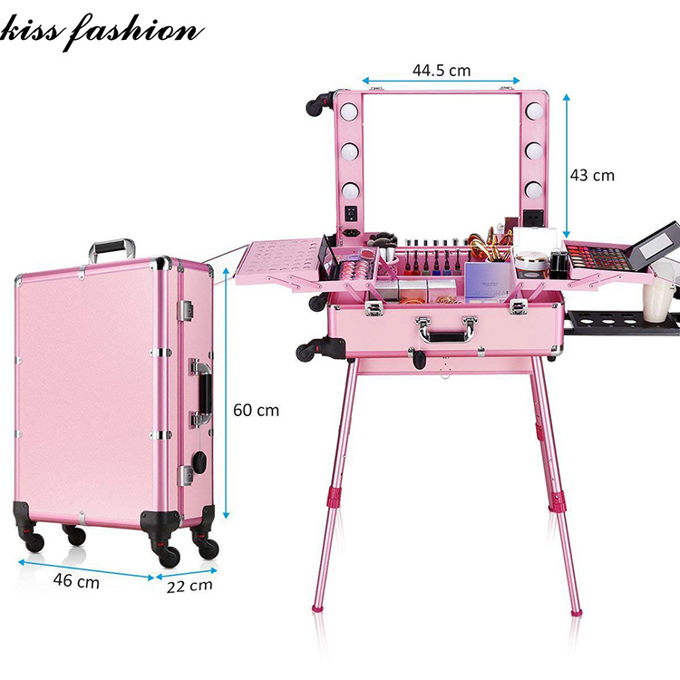 makeup box with lights