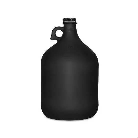 1/2 galão Jarro De Vidro Distribuidor Da Bebida 64oz Growler Com Tampa de Rosca para Cerveja Em Casa