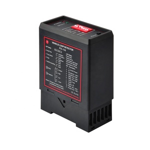 PD132車両ブームバリア自動ゲートオープナー220V/110V/24V/12Vシングルチャネル誘導ループ検出器センサー回転式