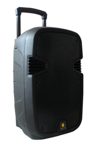 2018 china fábrica lista, portátil carrinho pa sistema bluetooth alto-falante as-12