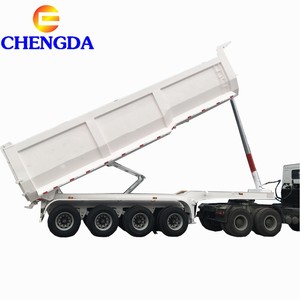 成达拖车厂迷你3 4 5 6轴端液压自卸拖车 - Product Image 5