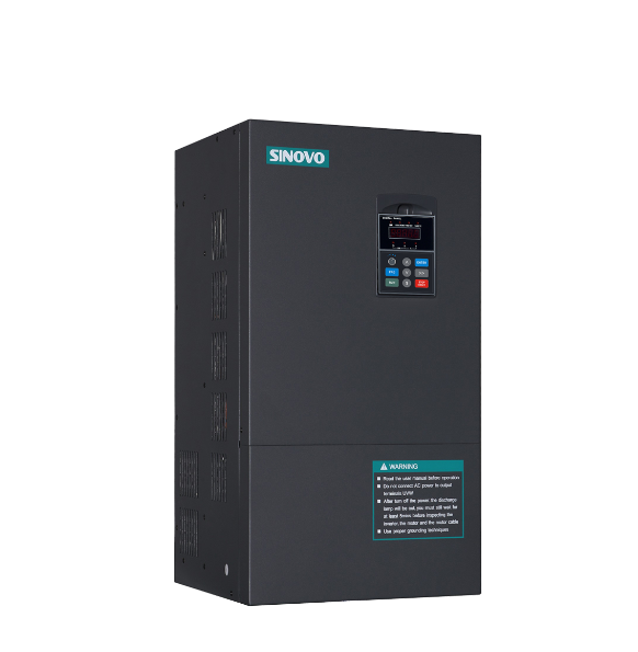 SINOVO 220V Single Phase Input to 3 Phase Output 2 HP 1.5KW Power Frequency Inverter From Shenzhen China
