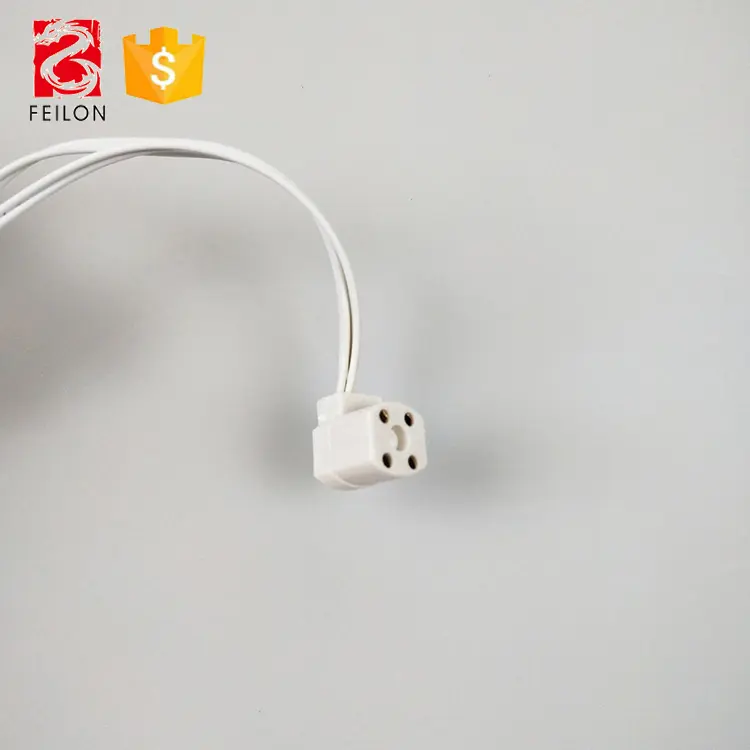 G10q socket for uv lamp, 4pin lamp SOCKET with high quality