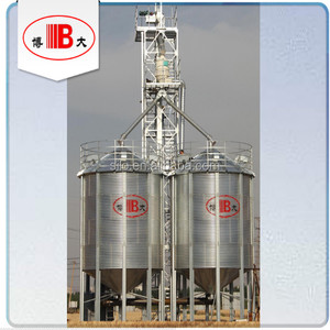 Used Galvanized Steel Grain <strong>Silo</strong> for Sale