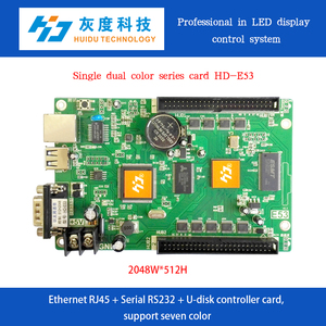 HD-E64 huidu p10-1r наружный модуль светодиоидного дисплея red dot letrero светодиодный программируемый - Product Image 5