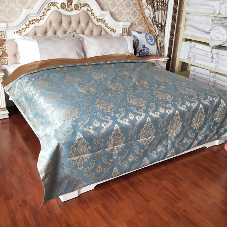 Sábana de cama moderna para hotel, decorativa de tamaño king colcha, hecha en China