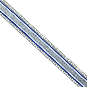 批发 strass 珍珠水钻带礼服水钻网格丝带装饰