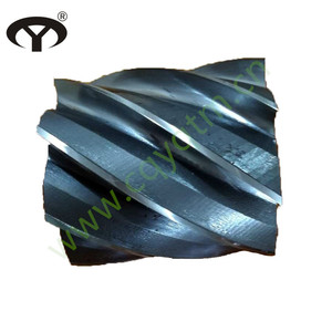 HSS M2 D63~<strong>100mm</strong> Cylindrical <strong>Cutter</strong> With TIALN Coating, Plain Milling <strong>Cutter</strong> - Product Image 3