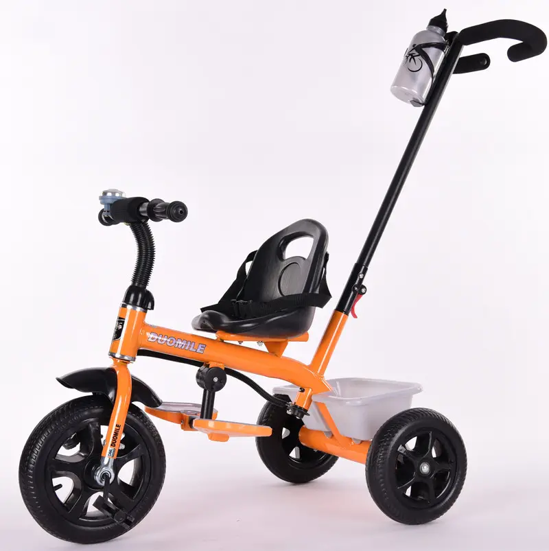 Cina Nuovo Modello Per Bambini Ride On Trike Plastica E Materiale In Acciaio Pedale 3 Ruote Bambino Triciclo Bici Giocattolo Per I Bambini con Maniglia di Spinta