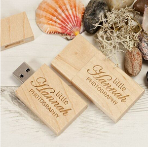 定制徽标木制USB礼品盒 - Product Image 3