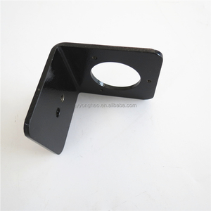 Nhà máy giá durable Tùy Chỉnh sơn tĩnh điện anten thép máng xối L shape bracket - Product Image 1