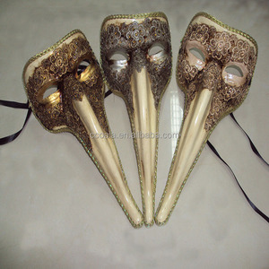 Venetian Style Long Nose Lace <strong>Mask</strong>